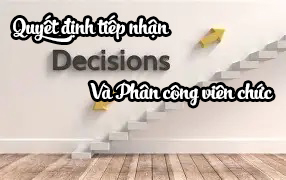 Quyết định tiếp nhận và phân công viên chức