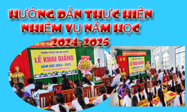 Hướng dẫn thực hiện nhiệm vụ giáo dục năm học 2024-2025